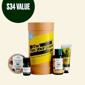 NEW! The Body Shop Flex Your Power Pack